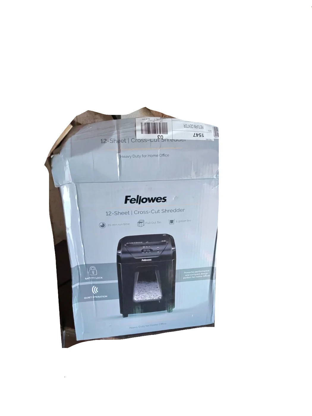 Paper shredder product photo 1